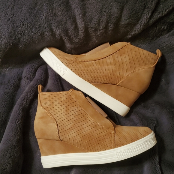 CCOCCI | Shoes | Zoey Cmael Wedge Shoe Ccocci | Poshmark